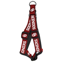 Oklahoma Sooners Dog Harness