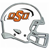 Oklahoma State Helmet Auto Emblem