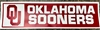 Oklahoma Sooners Bumper Sticker