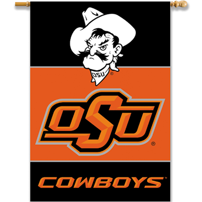 Oklahoma State 28" x 40" 2-Sided Banner
