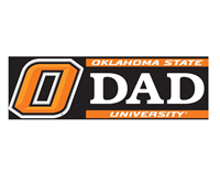 Oklahoma State University Dad Vinyl Decal