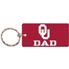 Oklahoma Sooners Acrylic Dad Keychain