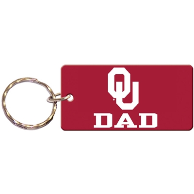 Oklahoma Sooners Acrylic Dad Keychain
