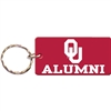 Oklahoma Sooners Acrylic Alumni Keychain