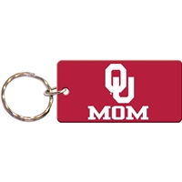 Oklahoma Sooners Acrylic Mom Keychain