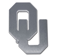 Elektroplate Oklahoma Sooners Chrome Auto Emblem