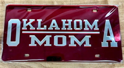 "Oklahoma Mom" Acrylic License Plate