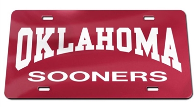 OU Sooners Arch License Plate