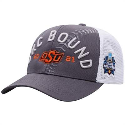 OKC BOUND OKLAHOMA STATE COWBOYS LOCKEROOM LADIES SOFTBALL COLLEGE WORLD SERIES HAT