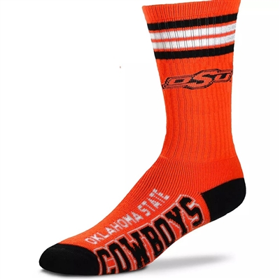 OSU  "Deuce" 4 Stripe Socks