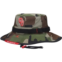 Men's Jordan Brand Camo Oklahoma Sooners Performance Boonie Bucket Hat