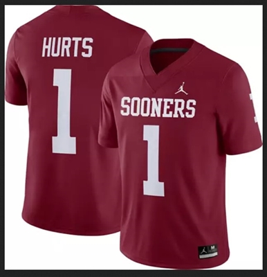 Jalen Hurts #1 OU Jersey