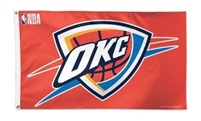 OKC Thunder Deluxe 3'x5' Flag - grommets