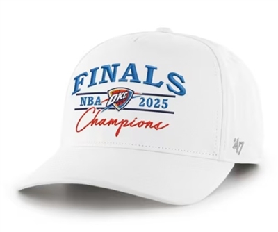 47 OKC Thunder 25 NBA Finals Champions Hitch Adjustable Hat