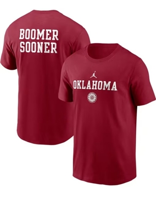 Nike Oklahoma Sooners Crimson Legacy Alma Mater Short Sleeve T Shirt
