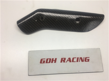 carbon fiber exhaust heat shield