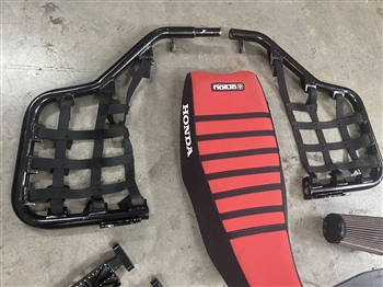 TRX 450R 450ER PRO ARMOR BLACK NERF BARS