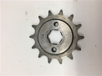 93-09 300ex PRIMARY DRIVE 14 TOOTH FRONT SPROCKET