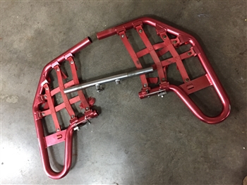 TRX 450ER 450R 04-14 RED ANNODIZED NERF BARS