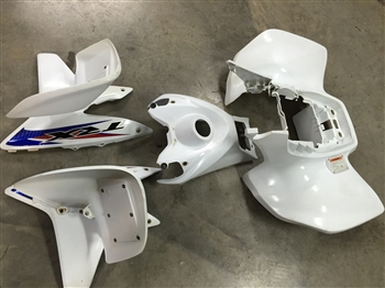2014 450ER FULL WHITE FENDERS W/TANK COVER OEM