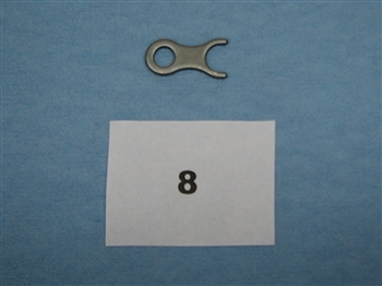 #8 PLATE, OIL PIPE SETTING  15434-MEB-670  450ER