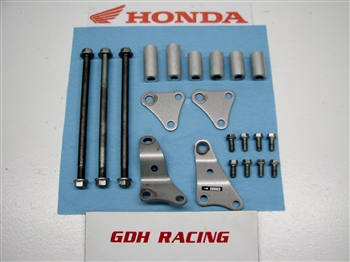 2009 450ER 450R COMPLETE ENGINE MOUNTS, BRACKETES, BOLTS BUSHINGS 06-14