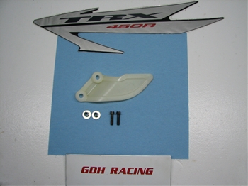 2009 450ER 450R WHITE CHAIN GUARD SWINGARM 04-14