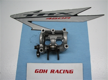 450ER BARE CAMSHAFT TOWER W EXHAUST ROCKER ARMS AND DECOMP 04-07