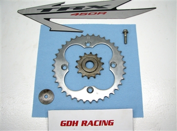 2005 TRX 450R COMPLE SPROCKET SET FRONT & REAR