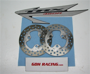 2005 TRX 450R STOCK SET FRONT ROTORS 04 ï¿½ 11
