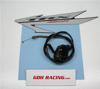 2005 TRX 450R THUMB THROTTLE & CABLE 04 ï¿½ 05