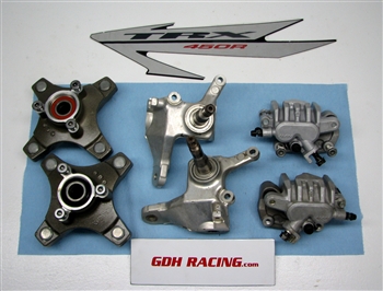 2013 TRX 450ER 2006-2009 FRONT HUBS, SPINDLES, AND FRONT BRAKE CALIPERS (400EX UPGRADE)