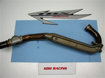 2005 TRX 450R HEADPIPE W / HEATSHIELDS 450 R