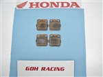 400EX FRONT SET OF PADS, HONDA , BOTH SIDES