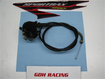 05-07 400EX THUMB THROTTLE & CABLE