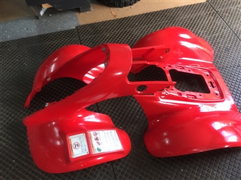 2006 300EX FULL RED FENDERS