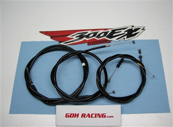 2004 TRX 300ex 3 CABLES CLUTCH REVERSE PARKING 300 ex