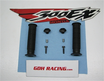 300EX HANDLE BAR GRIPS END CAPS STOCK 300 ex