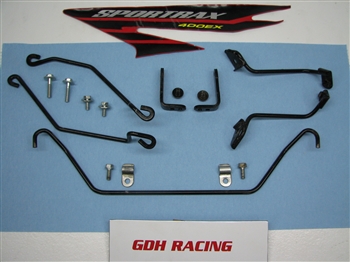 07 400EX FULL SET FENDER BRACKETS 99 - 07
