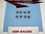 2006 TRX 300ex 8 LUG NUTS STOCK 300 ex 250x 400ex