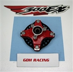 300EX SINGLE FRONT HUB RED 04 93-08
