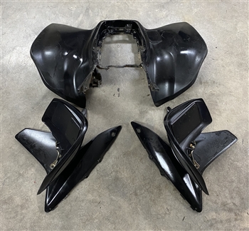 TRX 450ER BLACK FULL FENDER SET