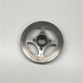 06 YFZ 450 REAR ROTOR AND HUB OEM