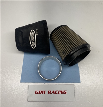 TRX 450ER AIRFILTER, RING AND PREFILTER K&N
