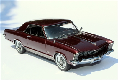 1965 Buick Riviera Gran Sport Enthusiasts Edition Burgundy Mist 1:24