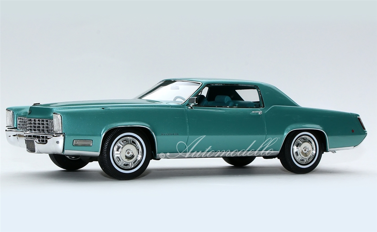 1968 Cadillac Eldorado Silverpine Green Iridescent 1:24