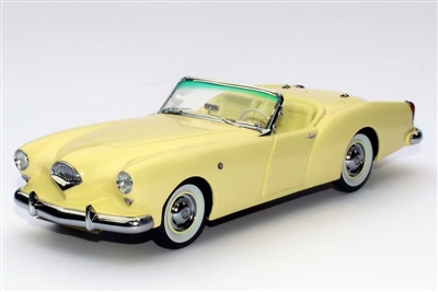 1954 Kaiser Darrin 161 Cabriolet Tribute Edition Yellow Satin 1:24