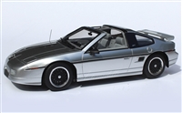 1988 Pontiac Fiero GT Tribute Edition in Bright Silver Metallic 1:24