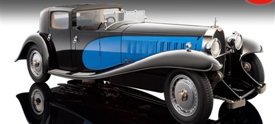 Bauer 1930 Bugatti Bugatti Royale CoupÃ© de Ville 1:18 with Display Case