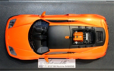 2011-2016 Noble M-600 Demonstrator Orange 1:43 LastONE